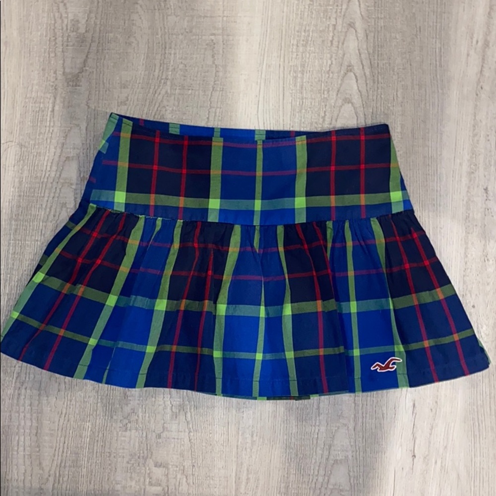 Hollister Plaid Skirt